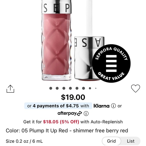 Sephora collection makeup bundle, including blush, plum lip gloss and cotton - Picture 6 of 16